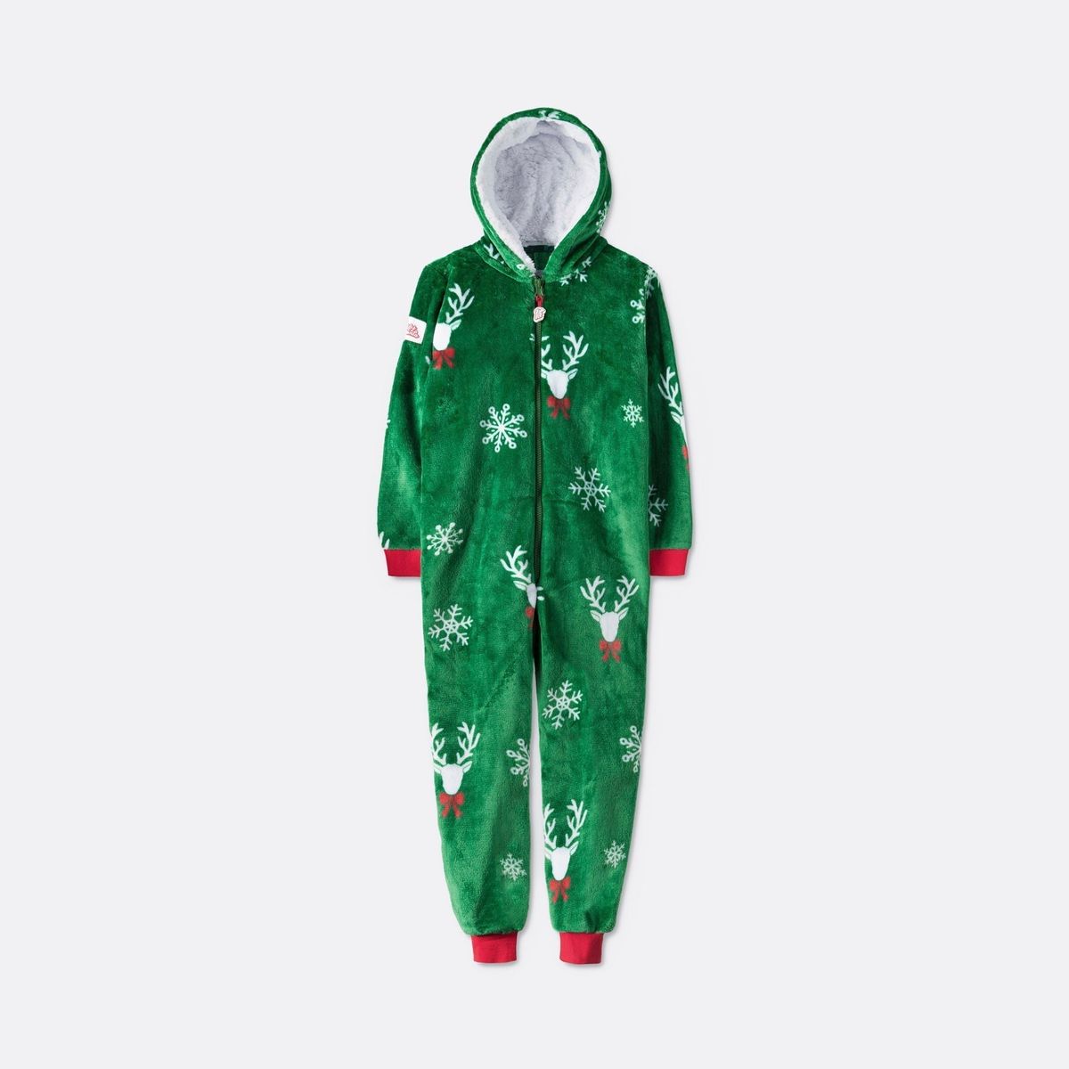 Børn | Rensdyr Grøn Onesie Børn