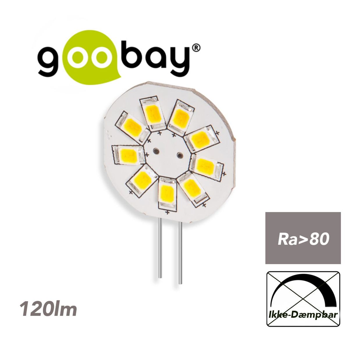 Goobay 1.5W G4, Underskab 3000K