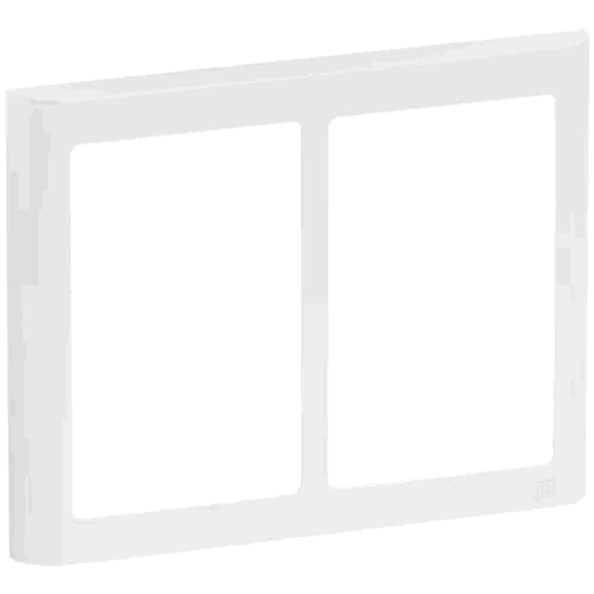 Fuga Designramme 63 Soft - 2x1.5 Modul - Hvid