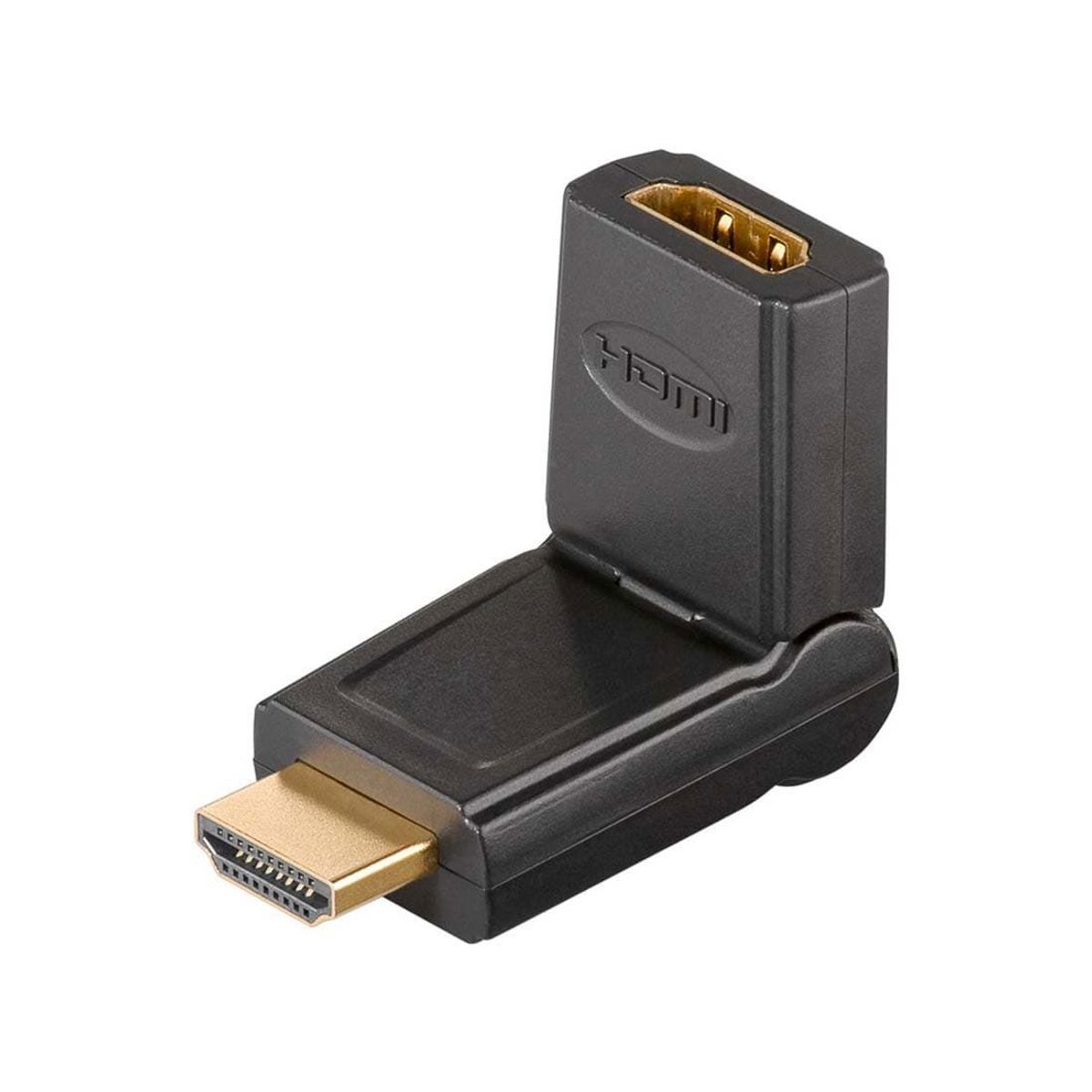 HDMI Vinkel adapter - 180 ° rotation - 4K 60Hz (51721)