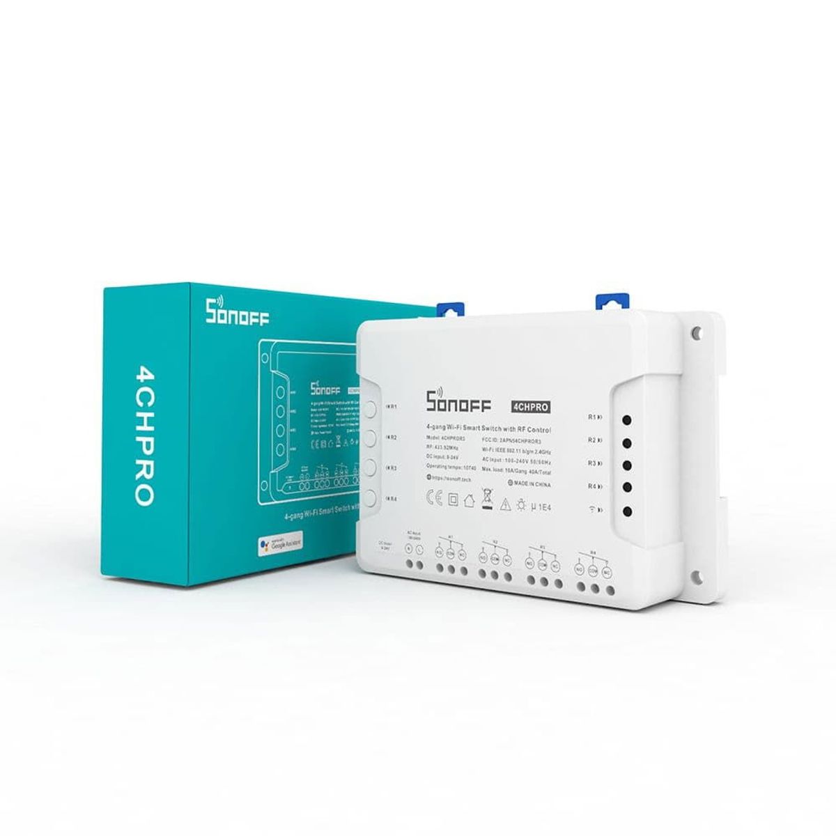 Sonoff 4CHPROR3 PRO - WiFi Smart Switch - 4 Kanaler - RF Control