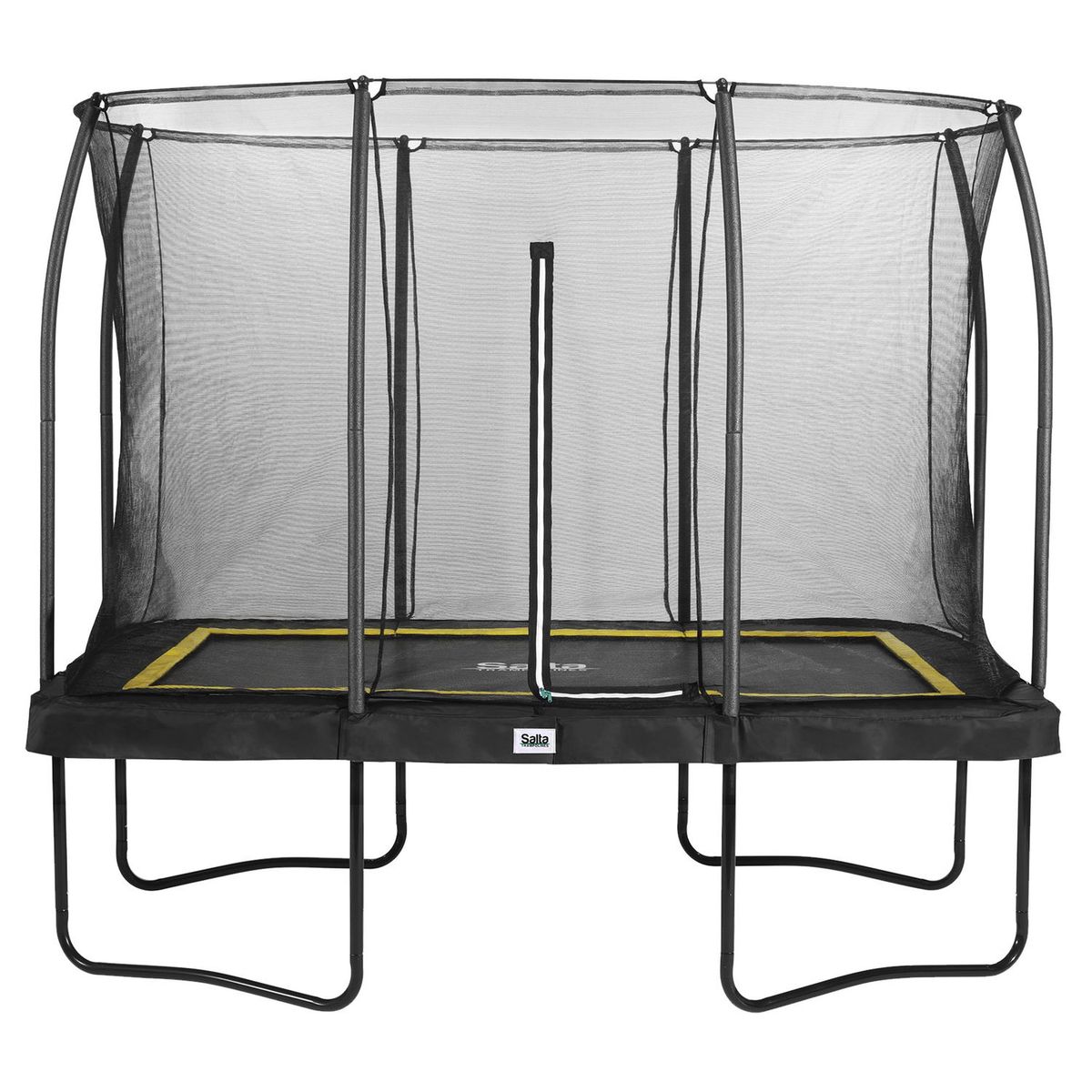 Salta Trampolin Comfort Edition rektangulær 305x214 cm, sort inkl. sikkerhedsnet