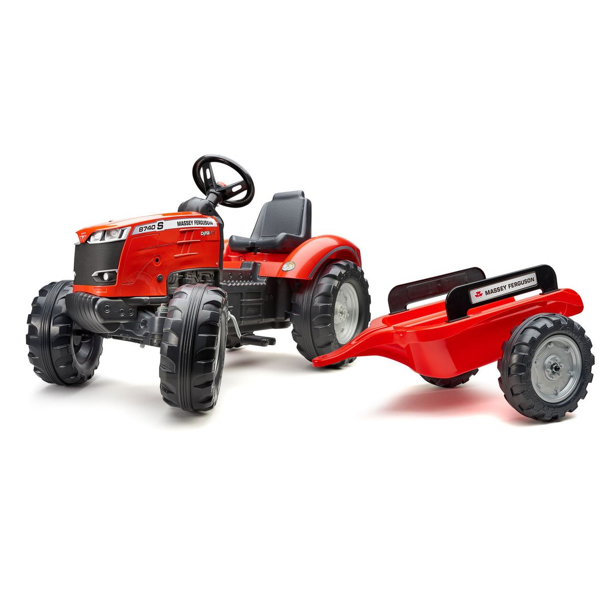 Massey Ferguson pedaltraktor inkl. vogn