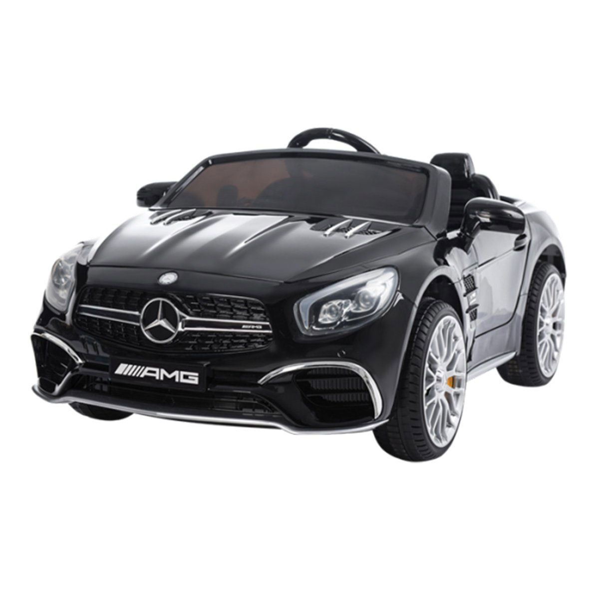 NORDIC PLAY Speed elbil Mercedes-Benz AMG SL65, 12V, Sort