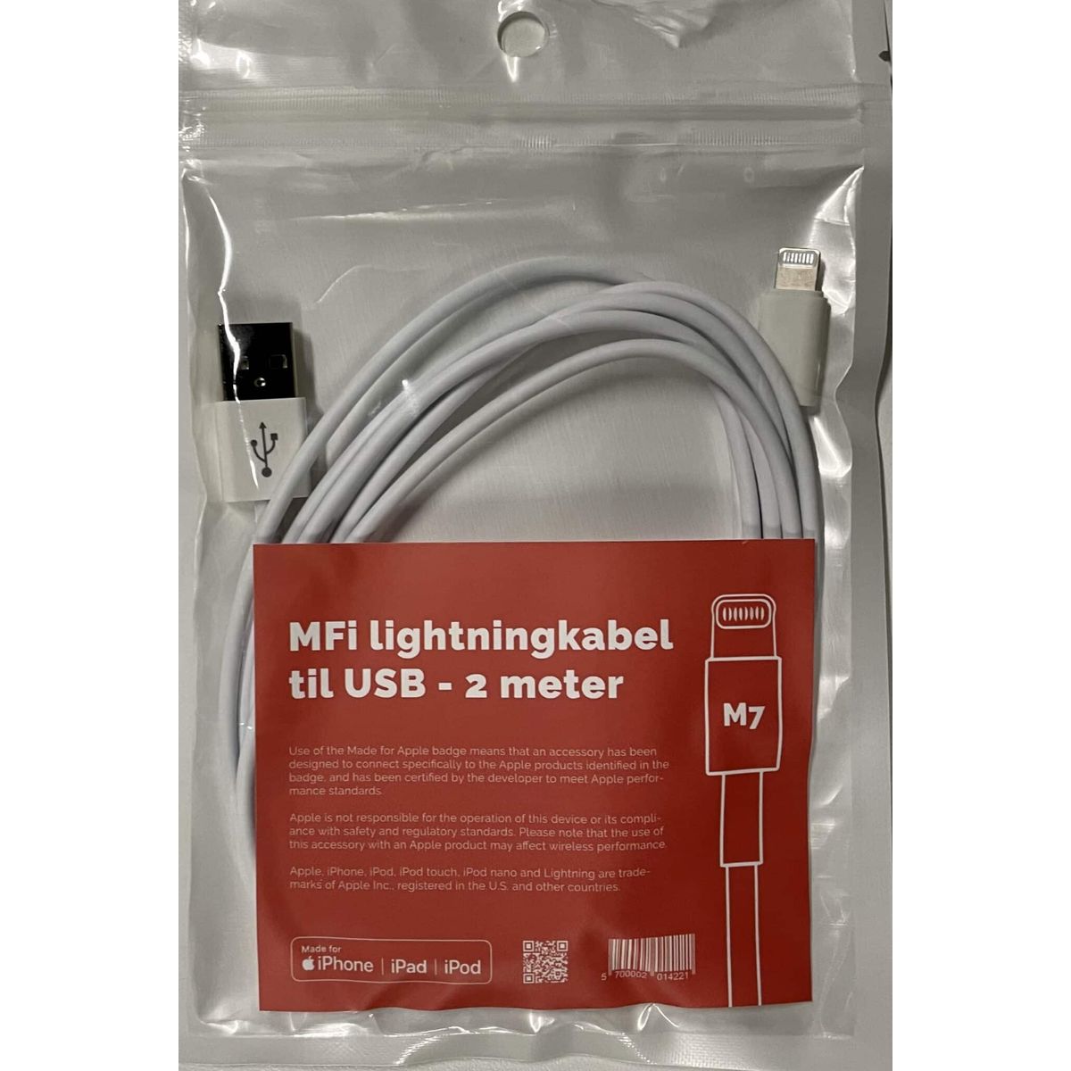 USB - Lightning kabel - M7