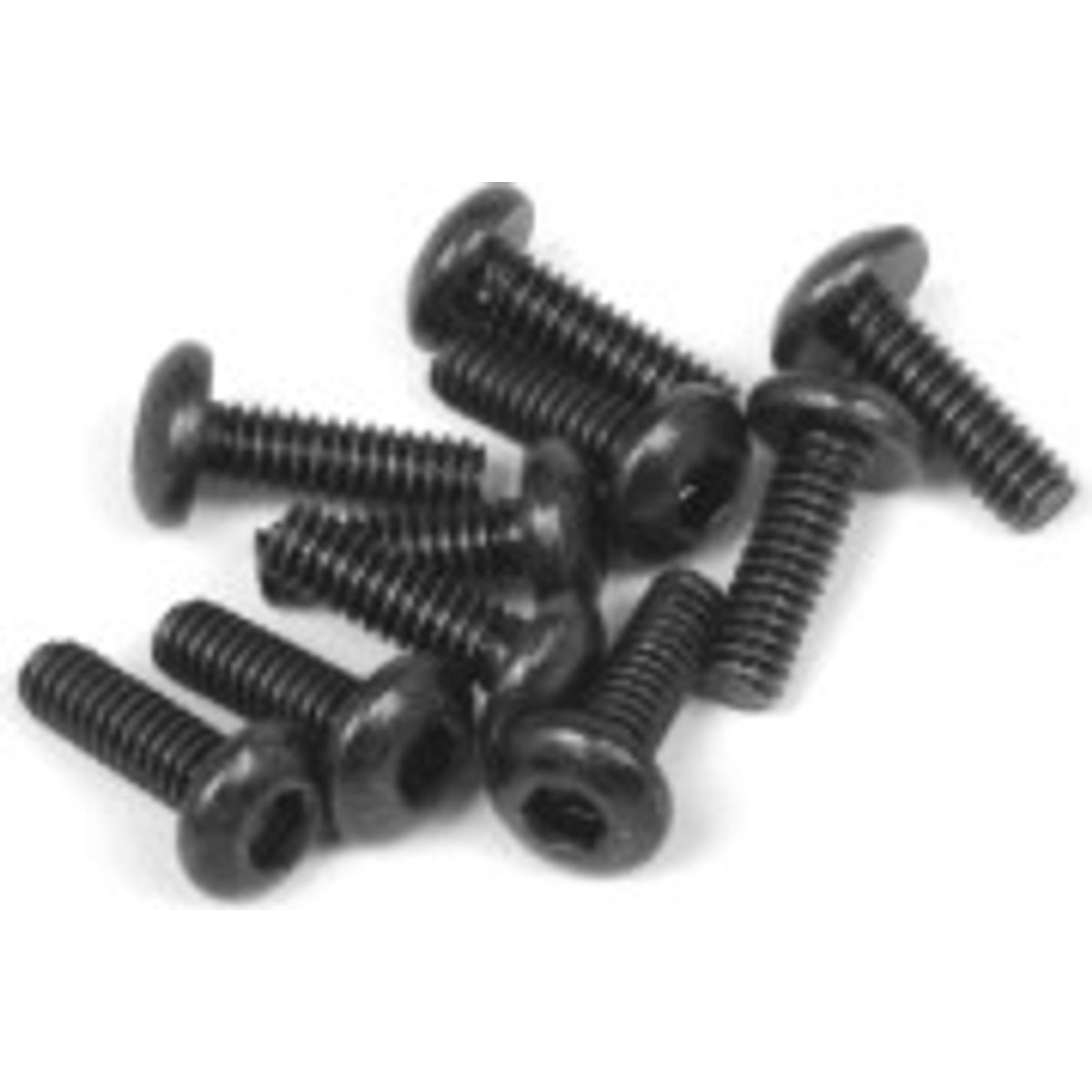 Button Head Screw M2x6mm (hex Socket/10pcs) - Hp120298 - Hpi Racing