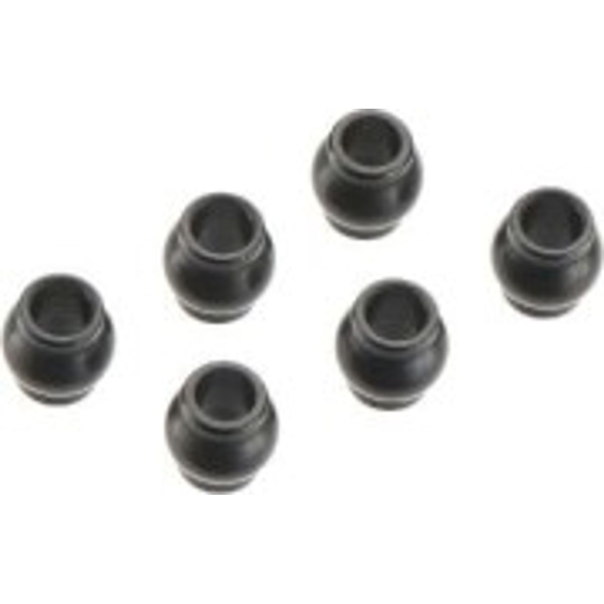 Kugelköpfe 3x5.8x6mm, Schwarz (6 - Ax31203 - Axial