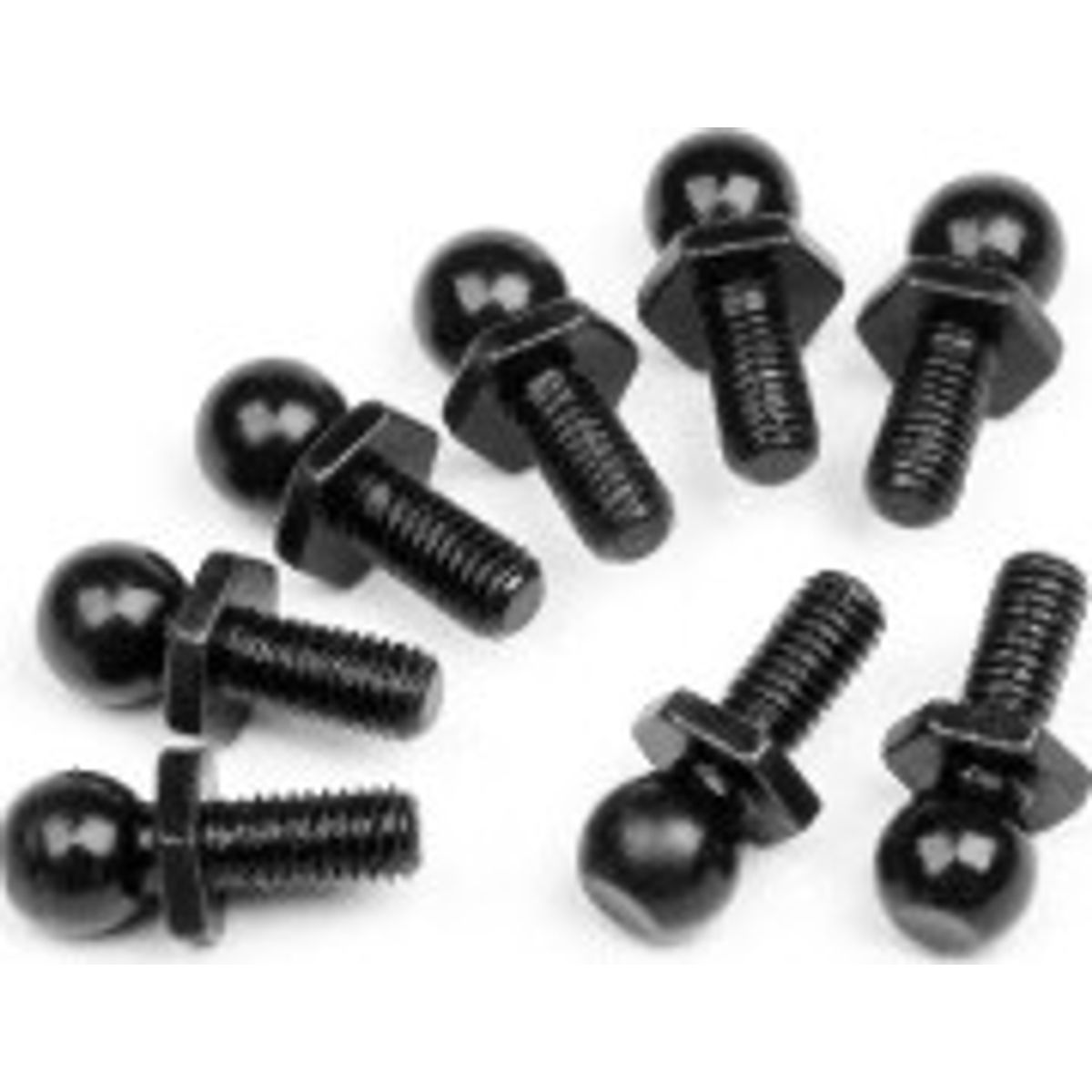 Low Profile Ball Stud 4.8x12mm (8pcs) - Hp115285 - Hpi Racing