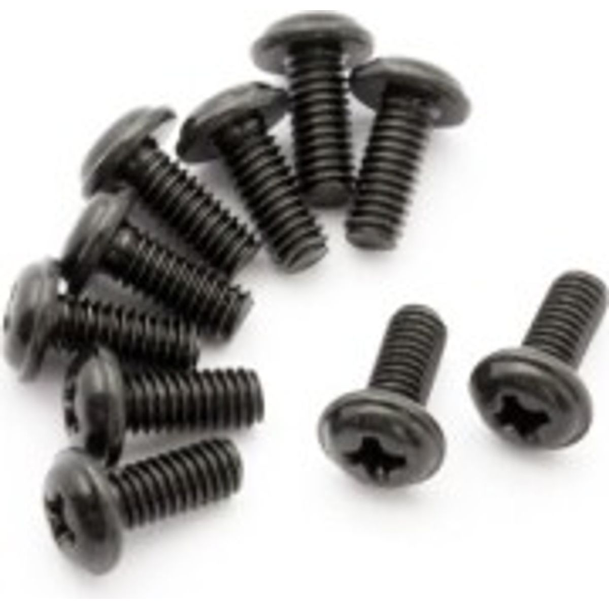 Round-headed Screw 2.5×6×5pwmho - 534756 - Blackzon