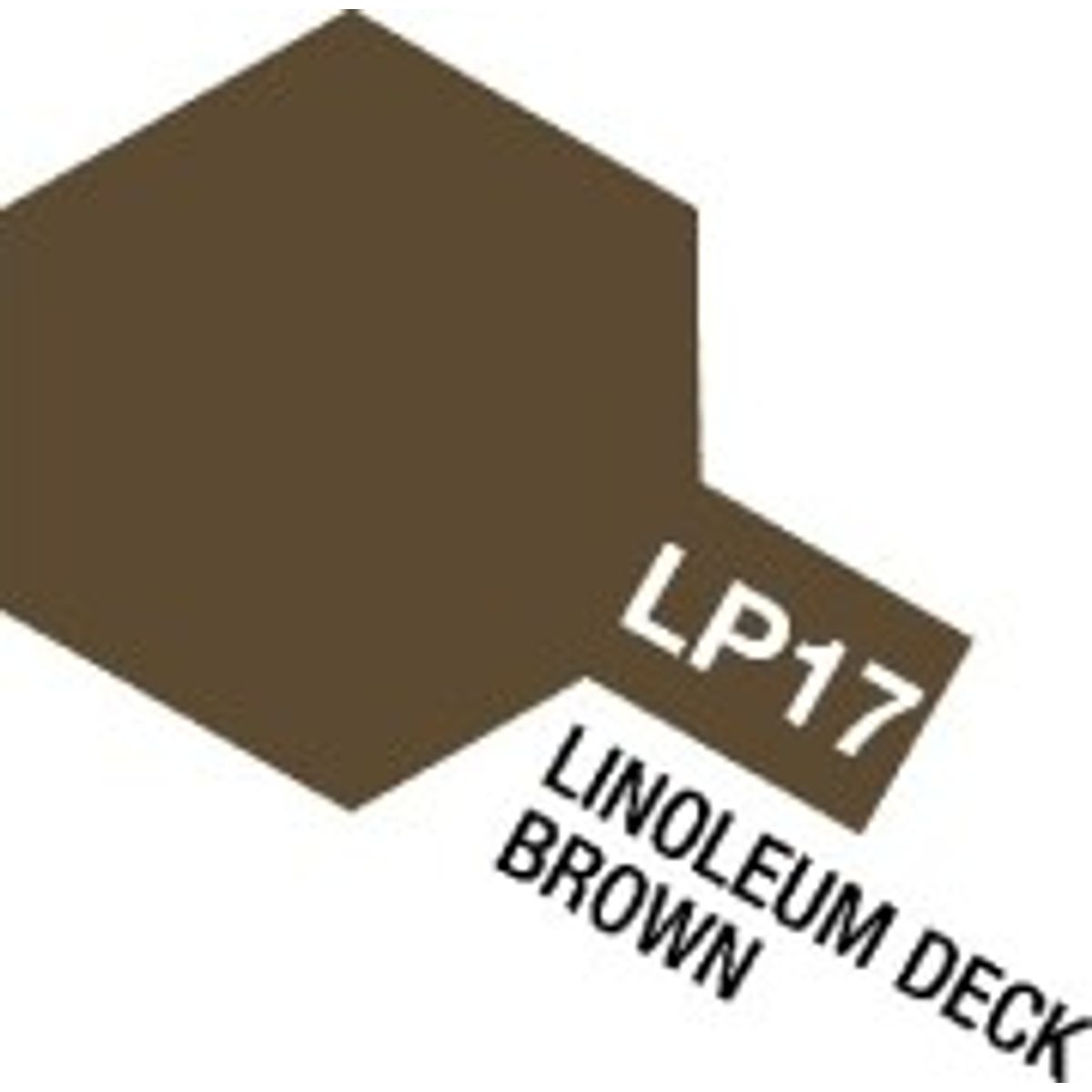 Tamiya - Lacquer Paint - Lp-17 Linoleum Deck Brown - 82117