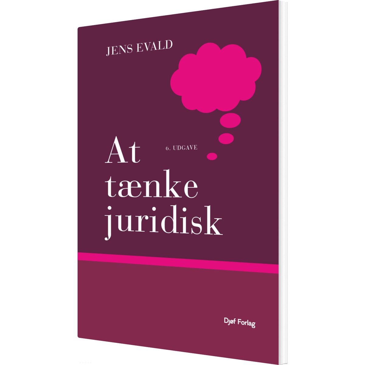 At Tænke Juridisk - Jens Evald - Bog