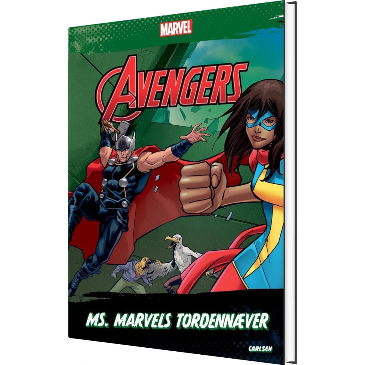 Avengers - Ms. Marvels Tordennæver - Märvel - Bog