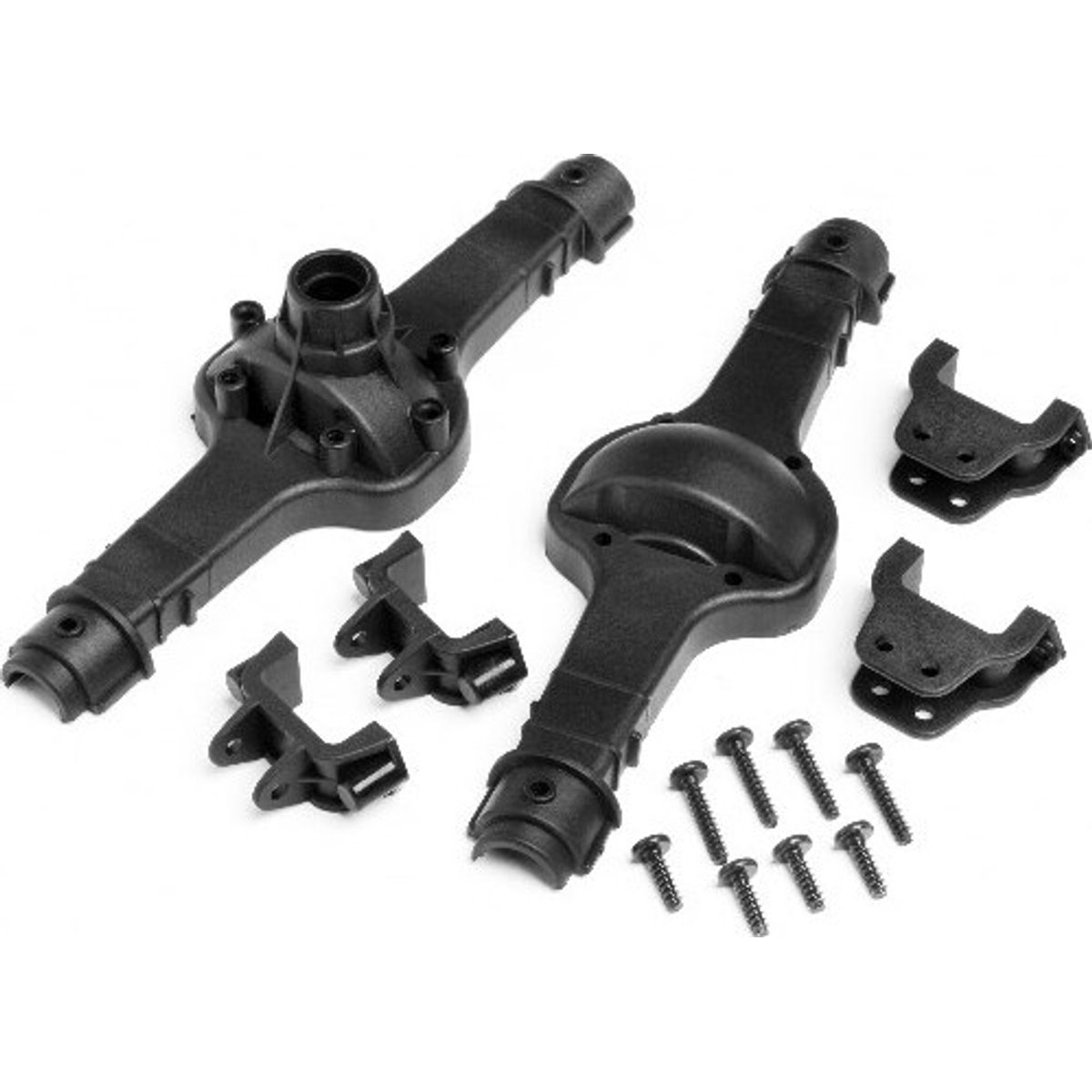 Axle/differential Case Set (front/rear) - Hp85250 - Hpi Racing