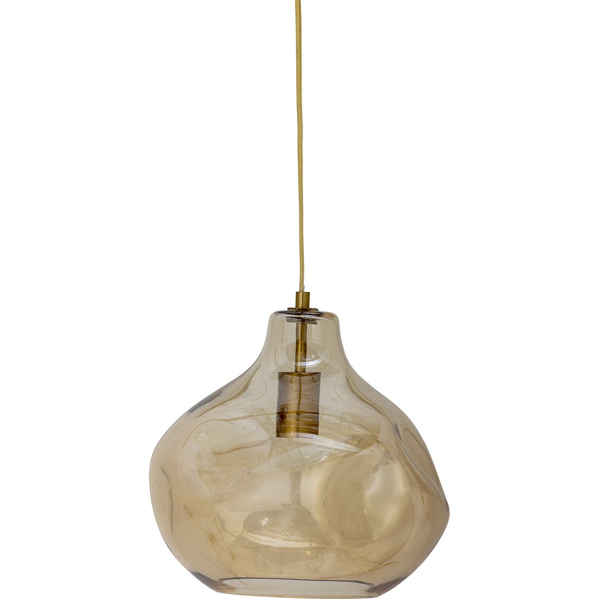 Creative Collection - Azizi Pendel Lampe - Brun - Glas