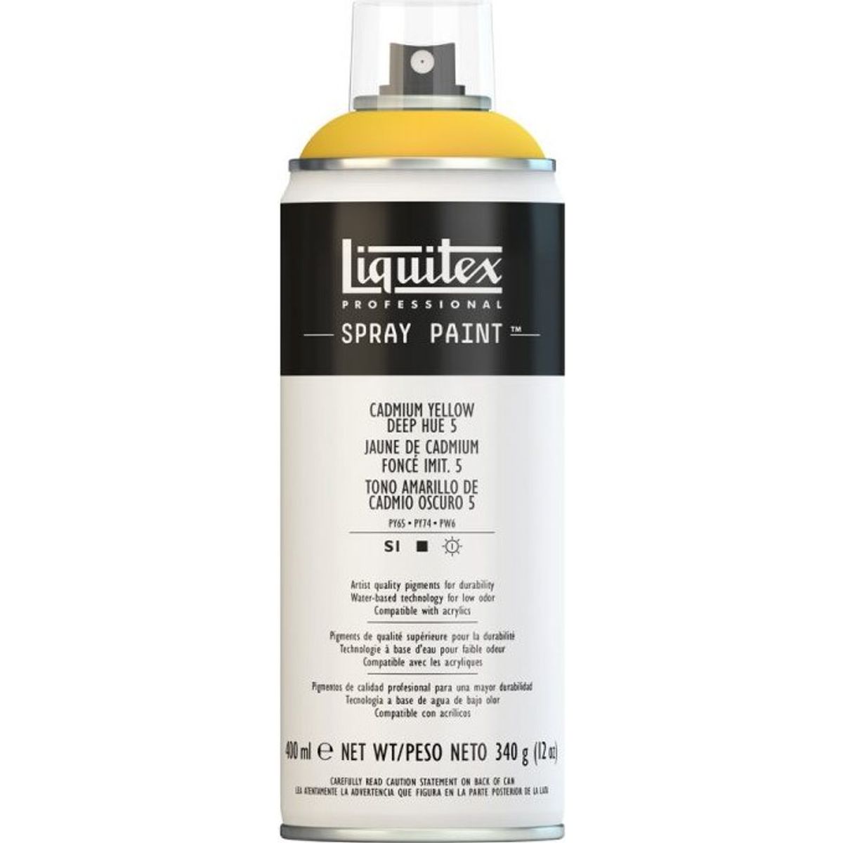 Liquitex - Spraymaling - Cadmium Yellow Deep Hue 5 400 Ml