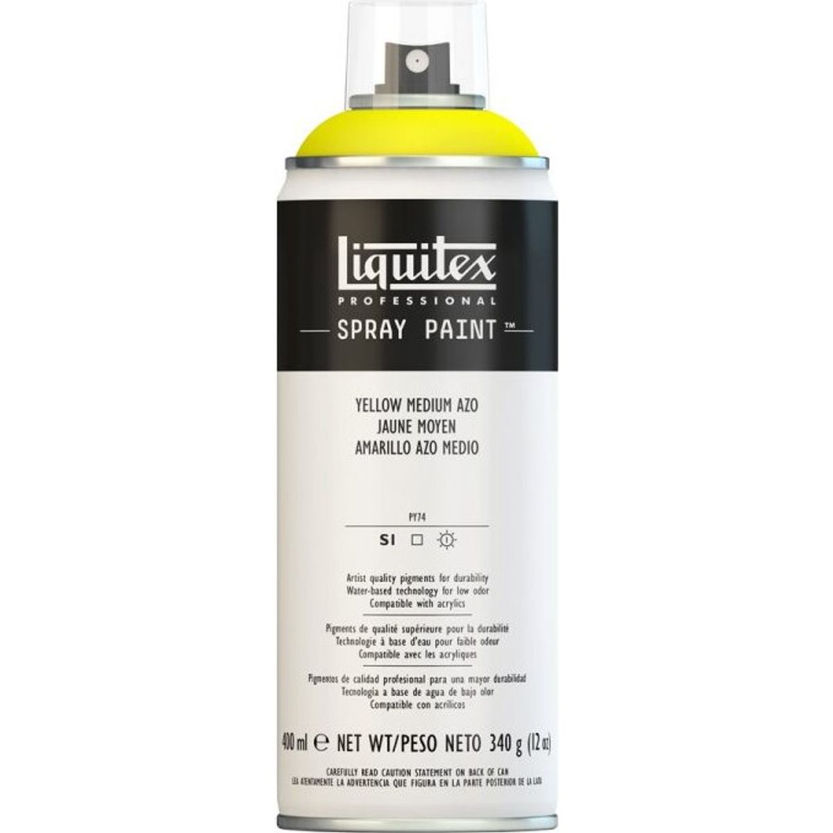 Liquitex - Spraymaling - Yellow Medium Azo 400 Ml