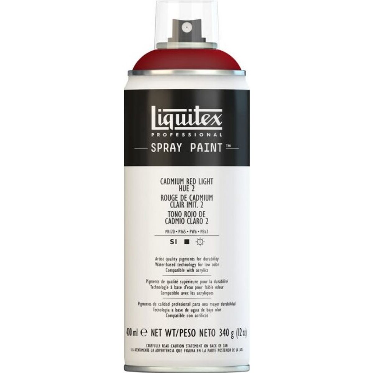 Liquitex - Spraymaling - Cadmium Red Light Hue 2 400 Ml