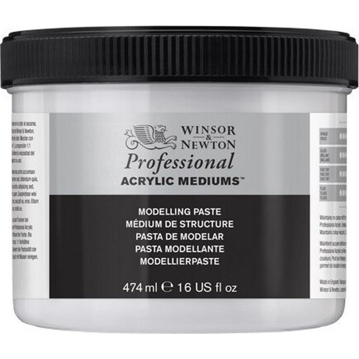 Winsor & Newton - Modelling Paste - Modelleringspasta Akryl Medium 474 Ml