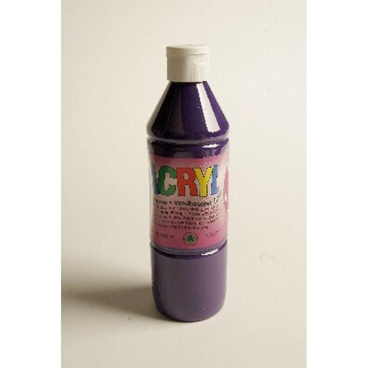 Fantasy Color - Acryl Maling - Lilla - Blank - 500 Ml