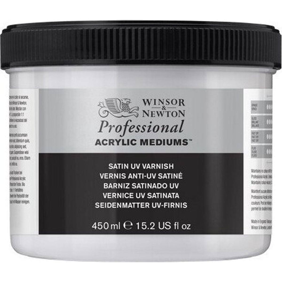 Winsor & Newton - Satin Uv Varnish - Satin Uv Lak 450 Ml