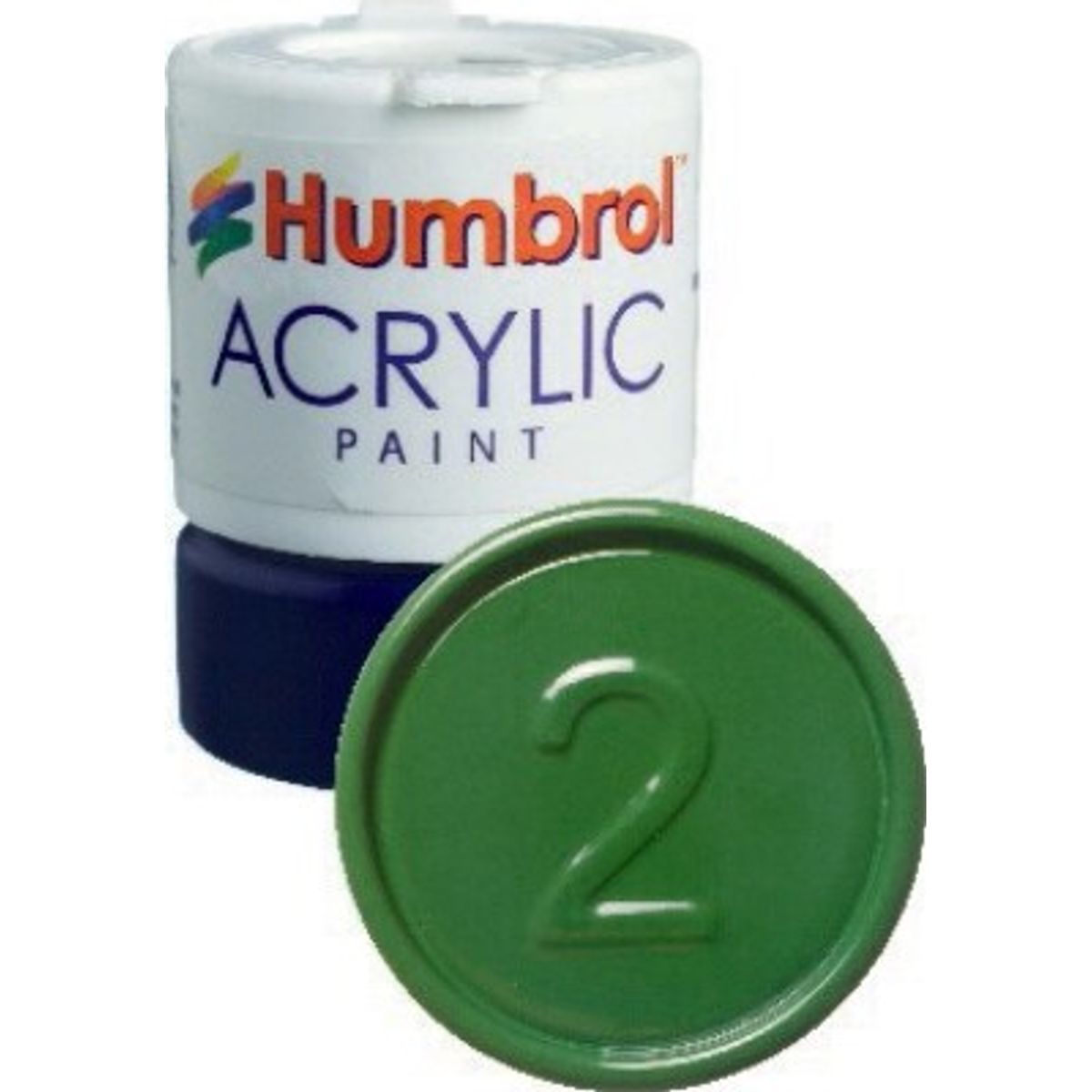 Humbrol - Akryl Maling - 14 Ml - Smaragd Blank - Replaced - 2