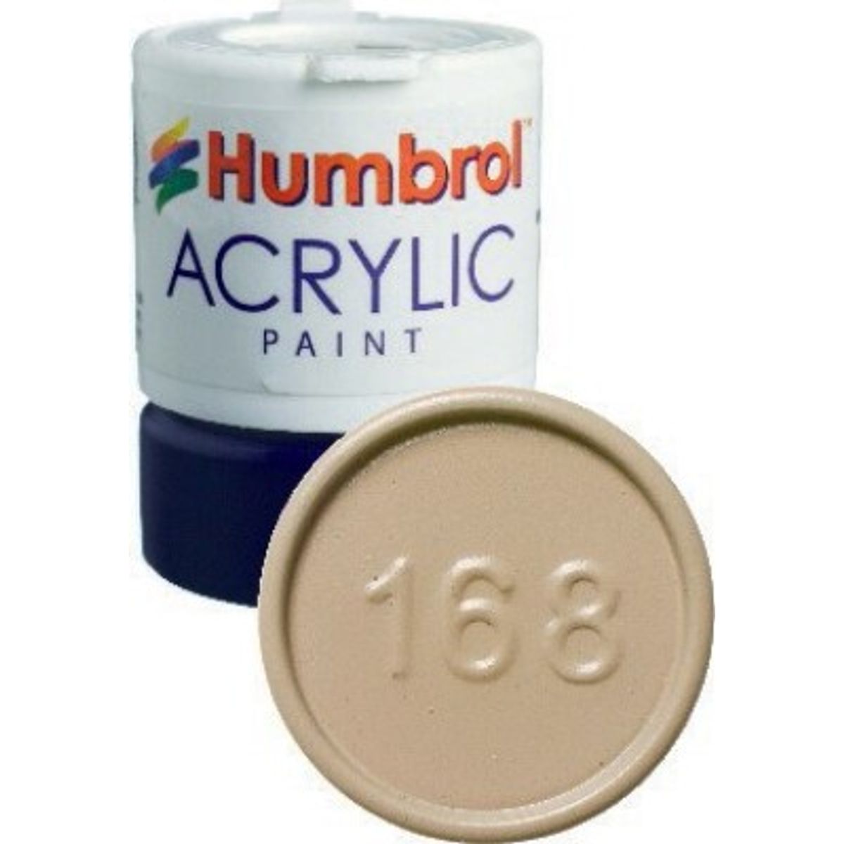 Humbrol - Akryl Maling - 12 Ml - Hamp Mat - Replaced - 168