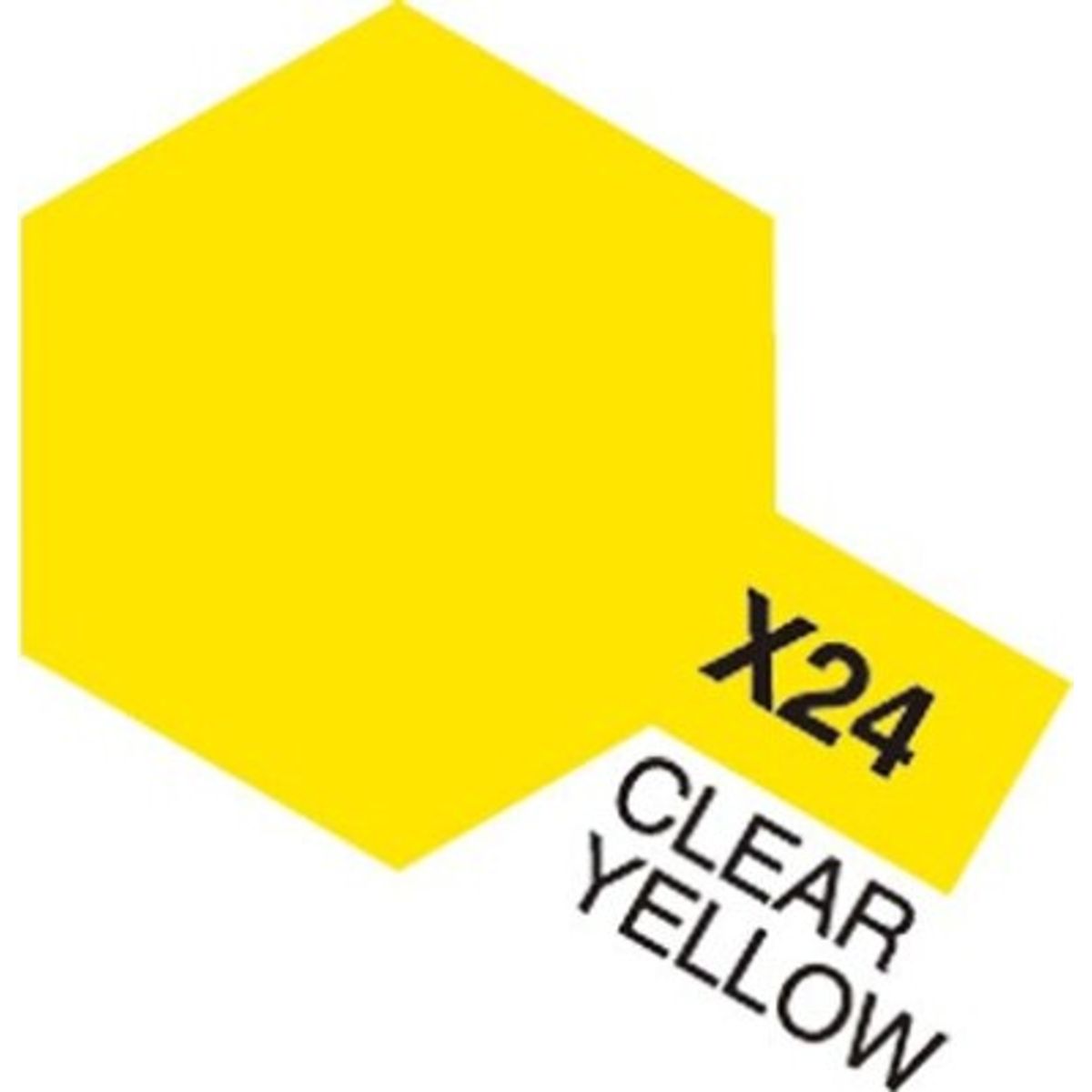 Tamiya - Acrylic Mini - X-24 Clear Yellow Gloss 10 Ml - 81524