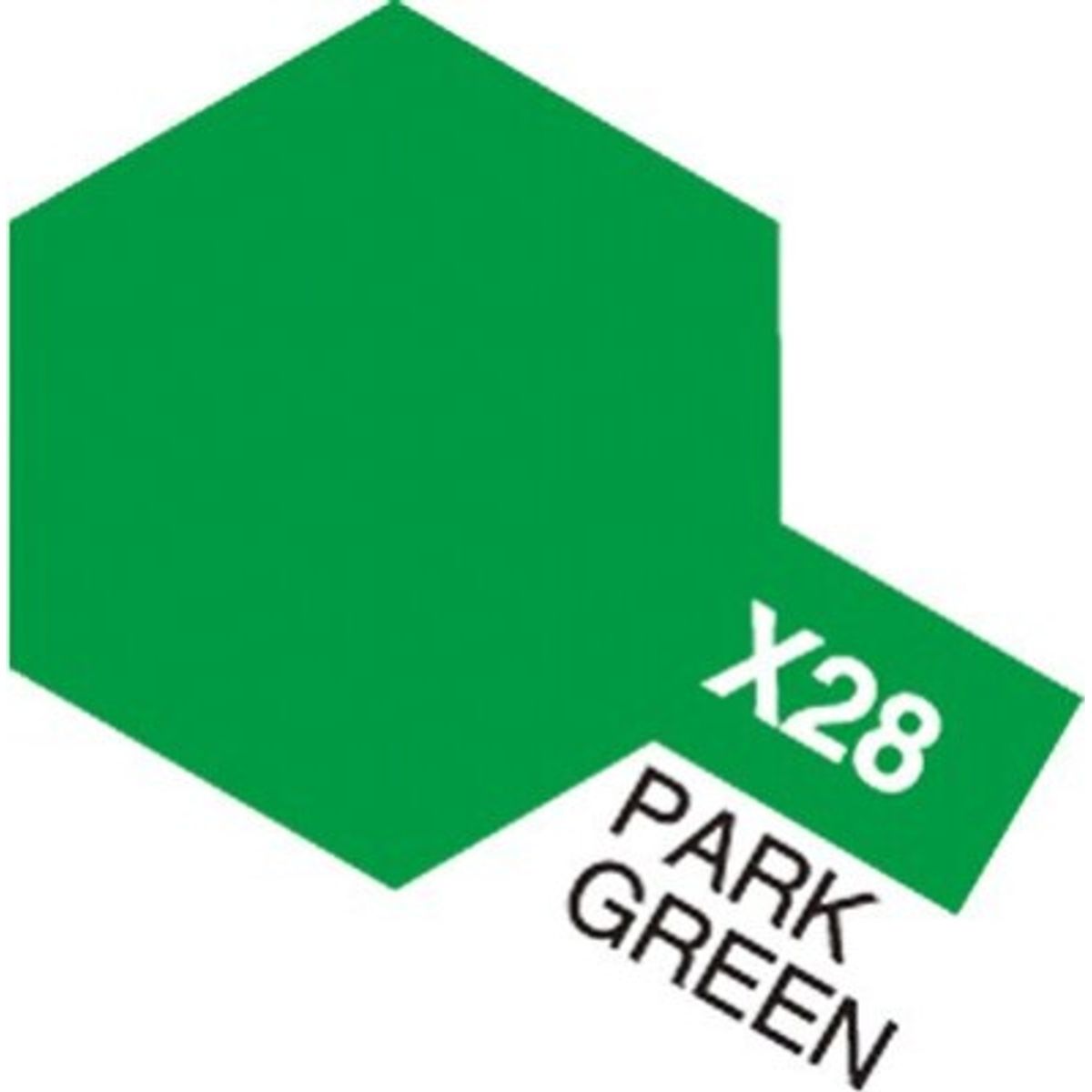 Tamiya - Acrylic Mini - X-28 Park Green Gloss 10 Ml - 81528