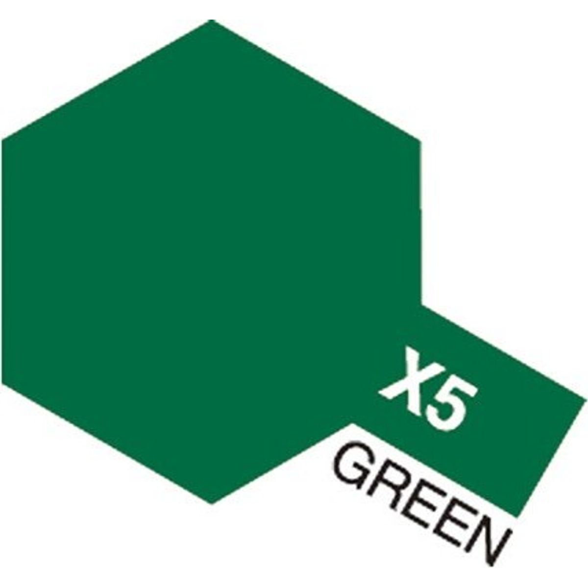 Tamiya - Acrylic Mini - X-5 Green Gloss 10 Ml - 81505