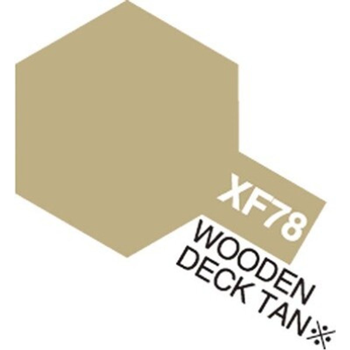 Tamiya - Acrylic Mini - Xf-78 Wooden Deck Tan Flat 10 Ml - 81778