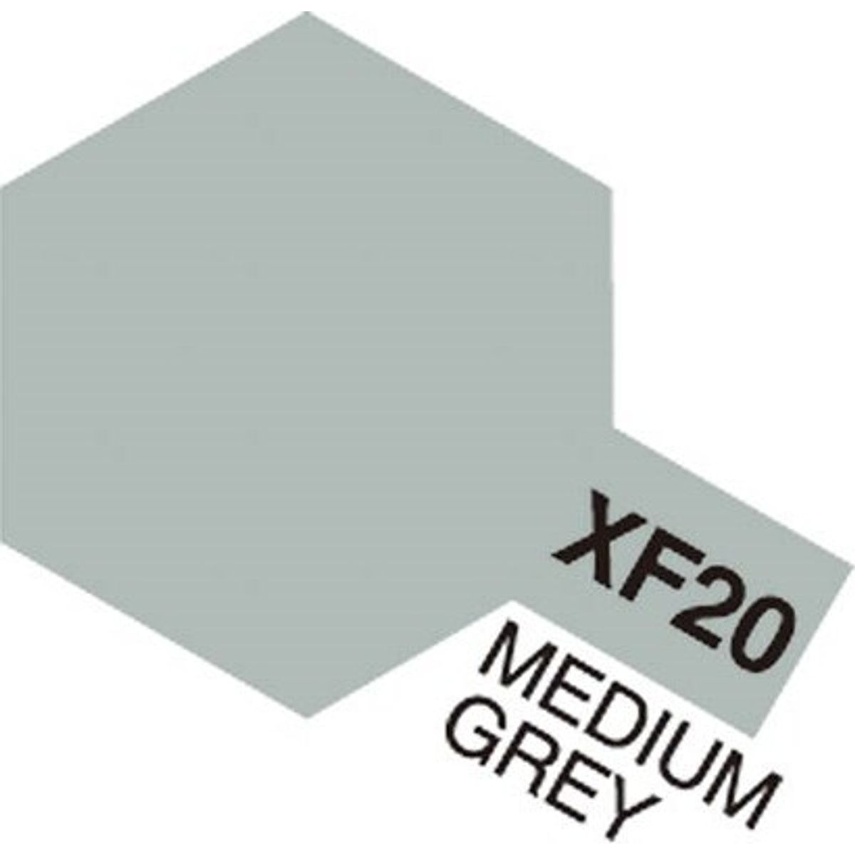 Tamiya - Acrylic Mini - Xf-20 Medium Grey Flat 10 Ml - 81720