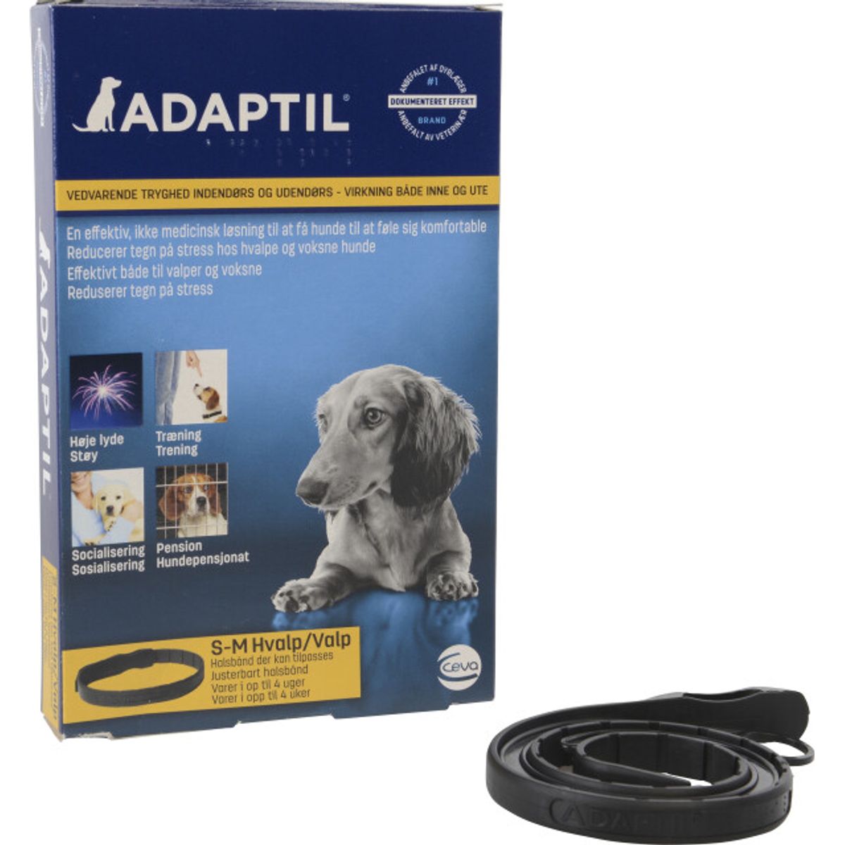 Adaptil - Halsbånd Til Hunde - Beroligende - Op Til 45 Cm