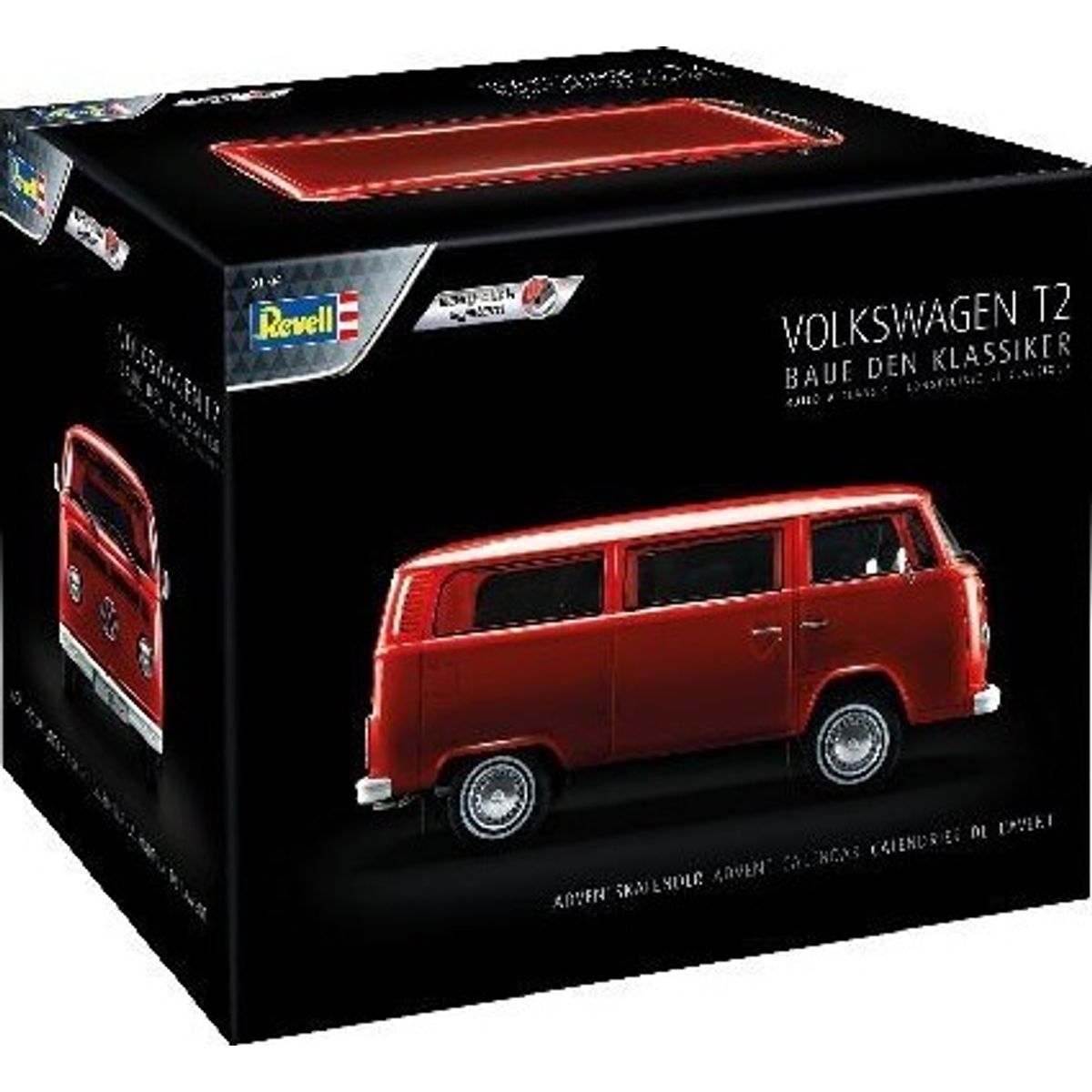 Revell - Vw T2 Bus Adventskalender - Easy Click - 1:16 - 01034