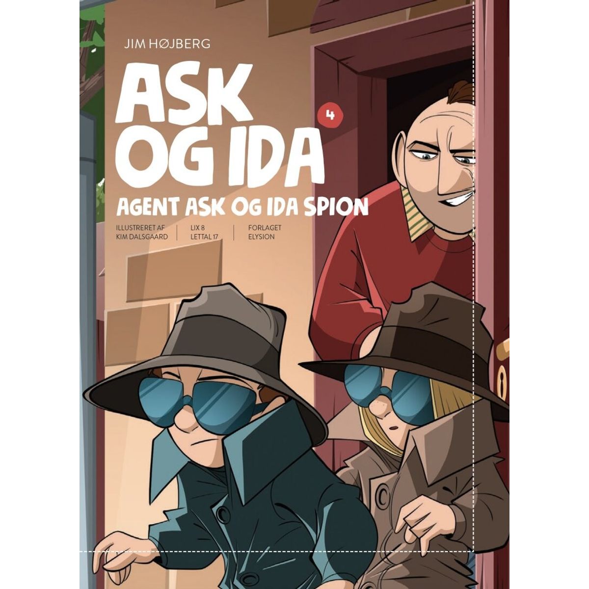 Agent Ask Og Ida Spion - Jim Højberg - Bog