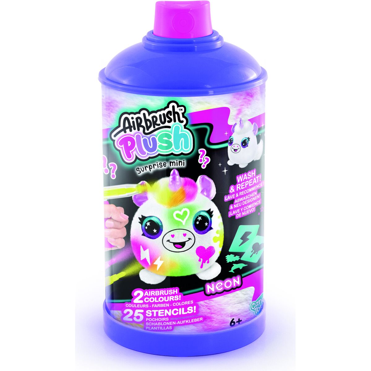 Airbrush Plush - Neon Mini Mystery Kit Pdq