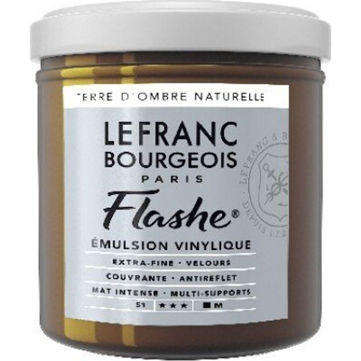 Lefranc & Bourgeois - Akrylmaling - Flashe - Raw Umber 125 Ml