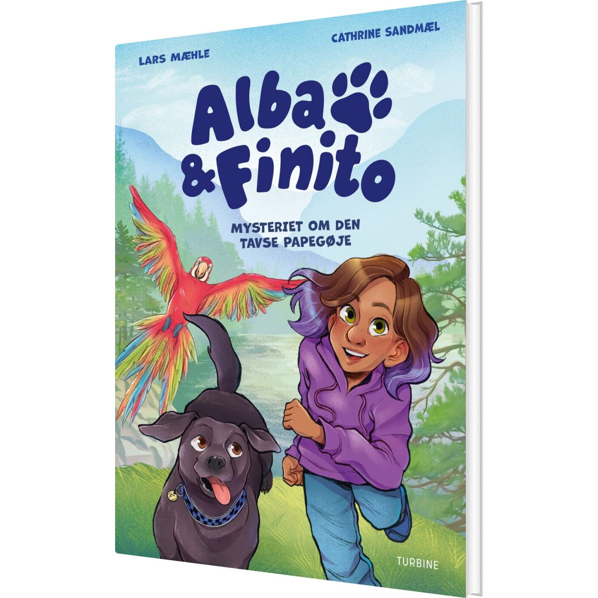 Alba & Finito - Mysteriet Om Den Tavse Papegøje - Lars Mæhle - Bog