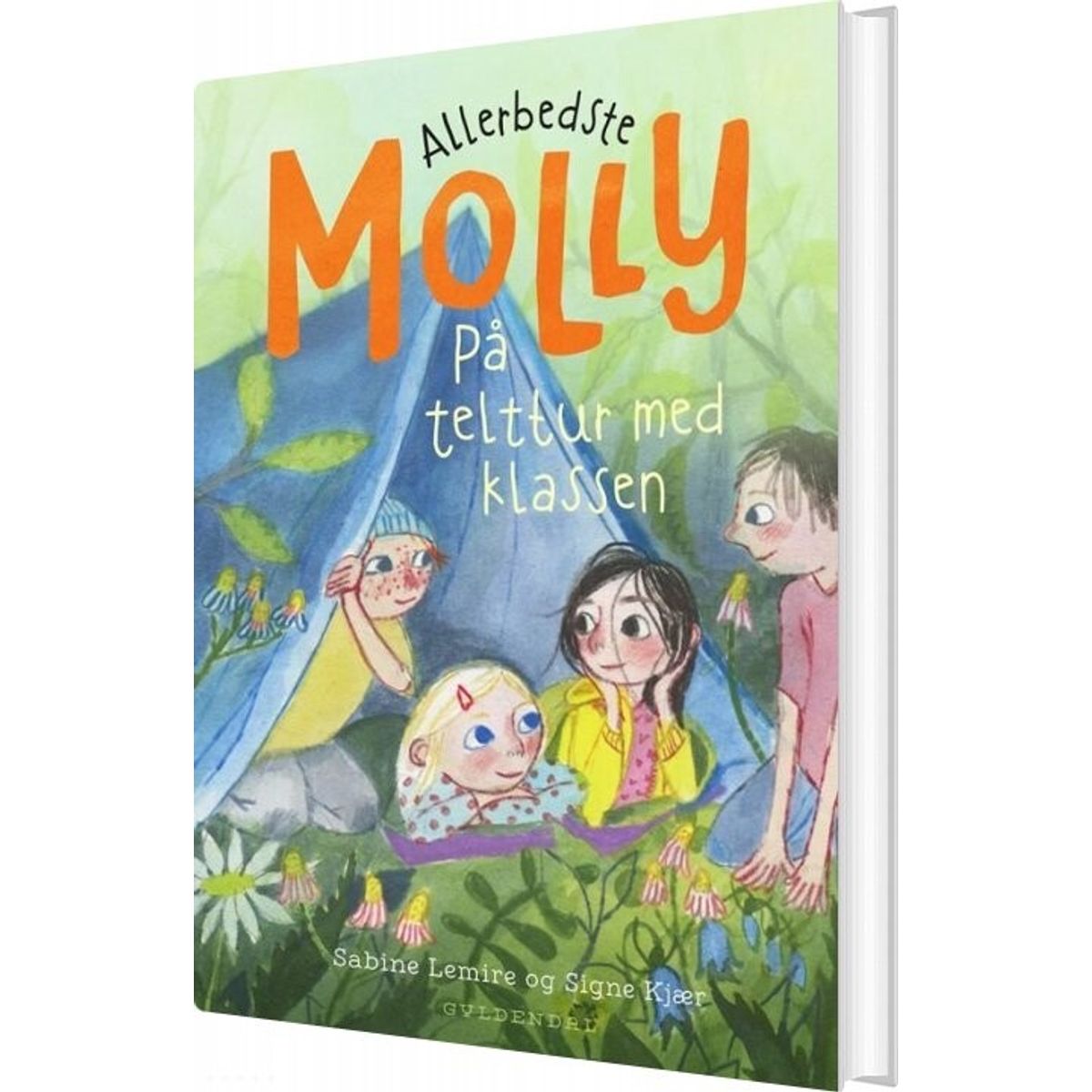 Allerbedste Molly 3 - På Telttur Med Klassen - Sabine Lemire - Bog