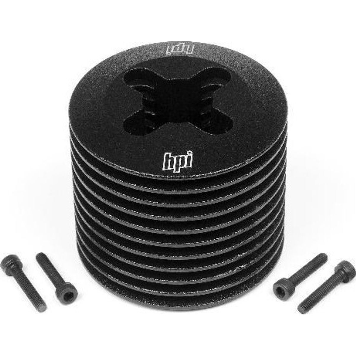 Aluminum Heatsink Head (black/f3.5) - Hp1458 - Hpi Racing