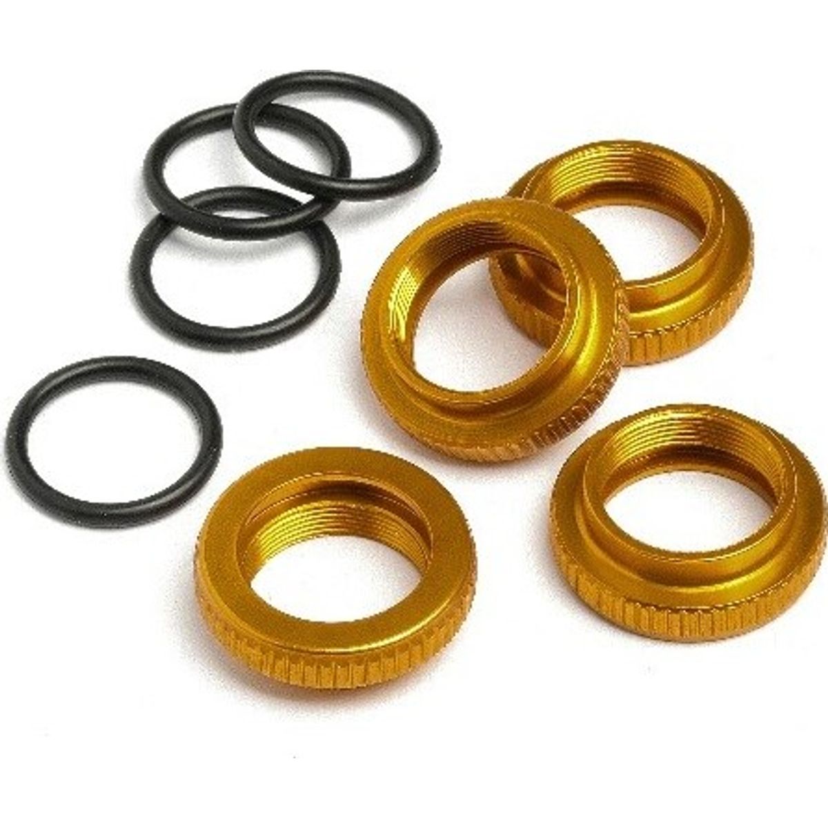 Aluminum Preload Collar 13mm (4sets) - Hp86839 - Hpi Racing