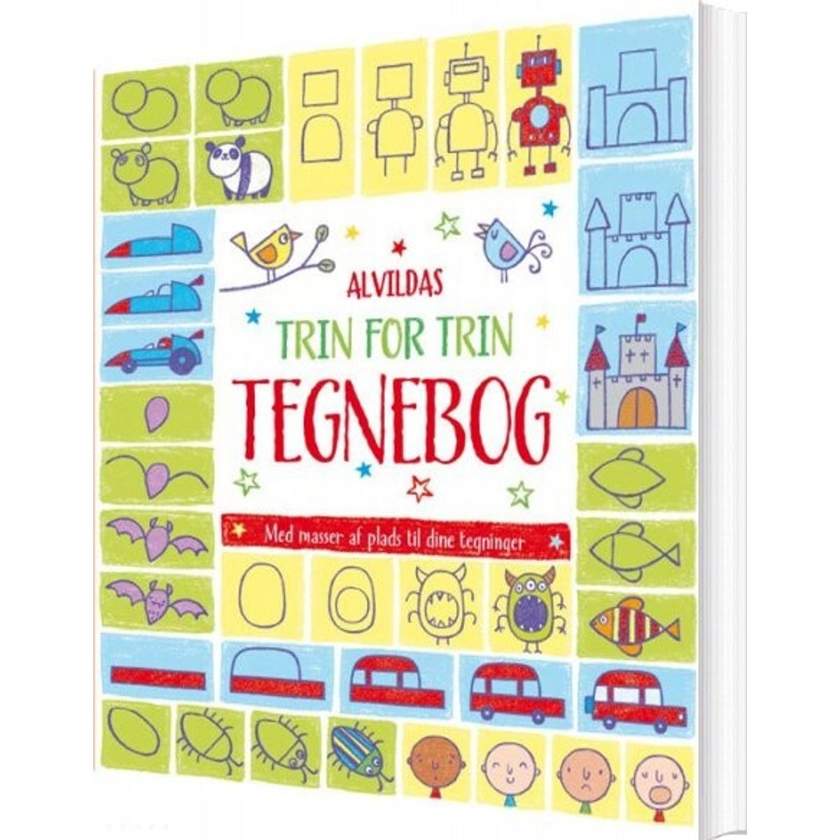 Alvildas Trin For Trin Tegnebog - Bog