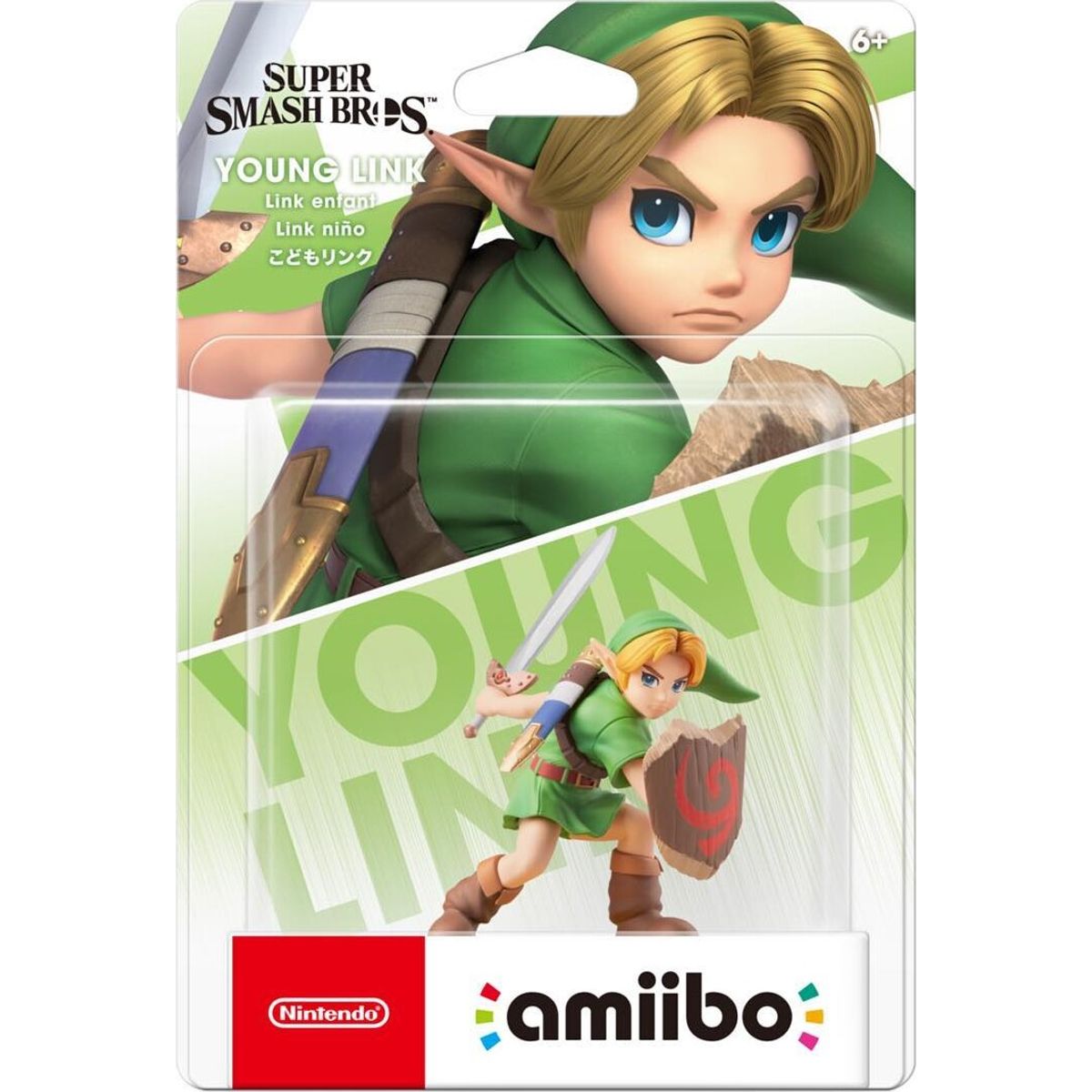 Nintendo Amiibo Figur - Young Link - Super Smash Bros.