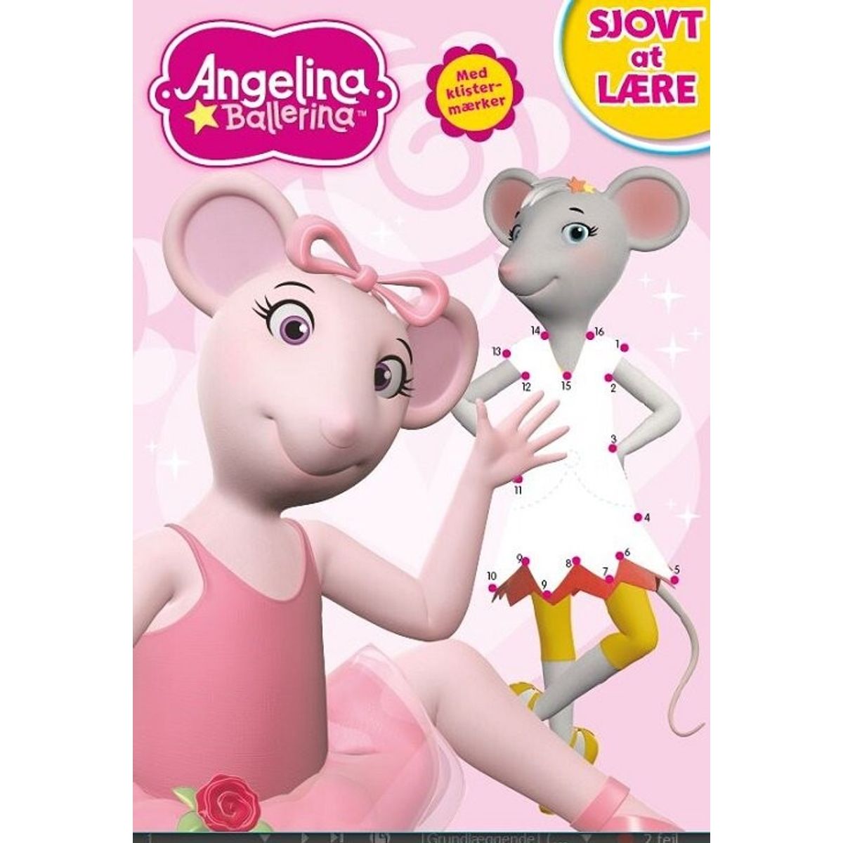 Prik Til Prik Bøger - Angelina Ballerina - Bog