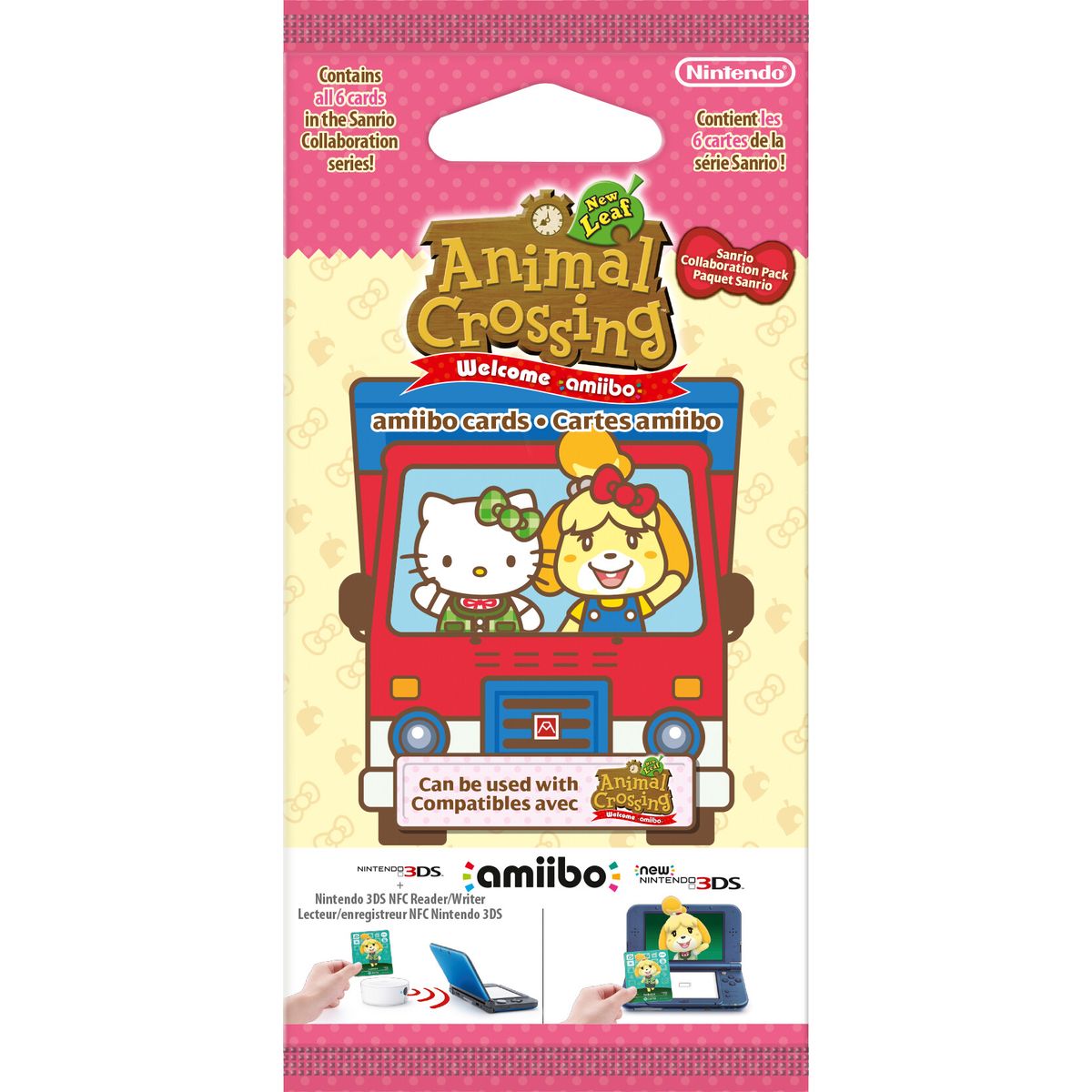 Animal Crossing Amiibo Kort - New Leaf + Sanrio