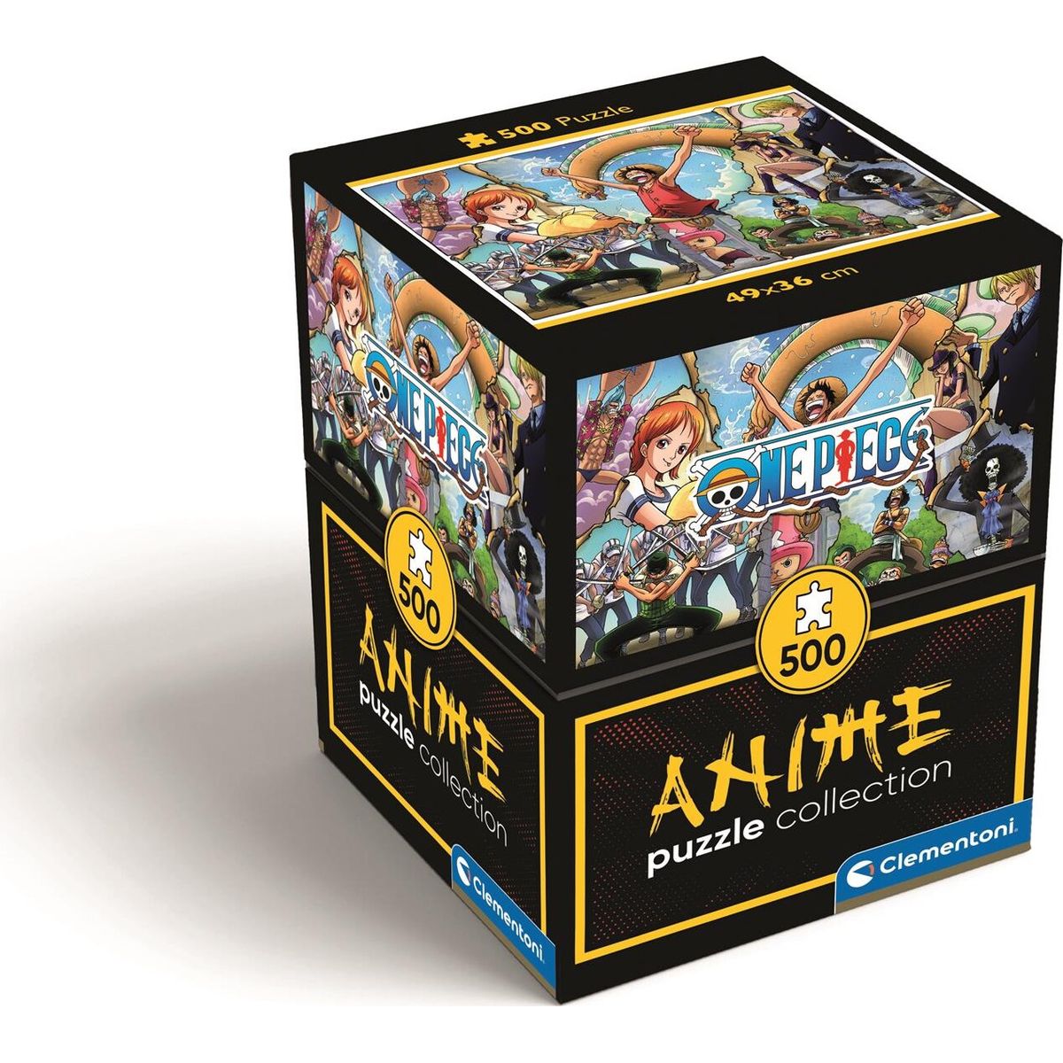 One Piece Puslespil - Clementoni - Anime Collection - 500 Brikker