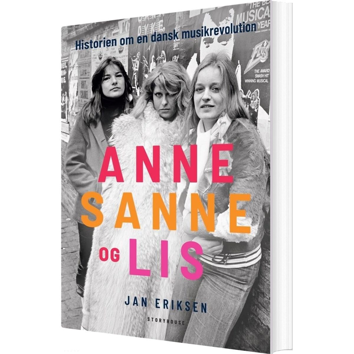 Anne, Sanne Og Lis - Jan Eriksen - Bog