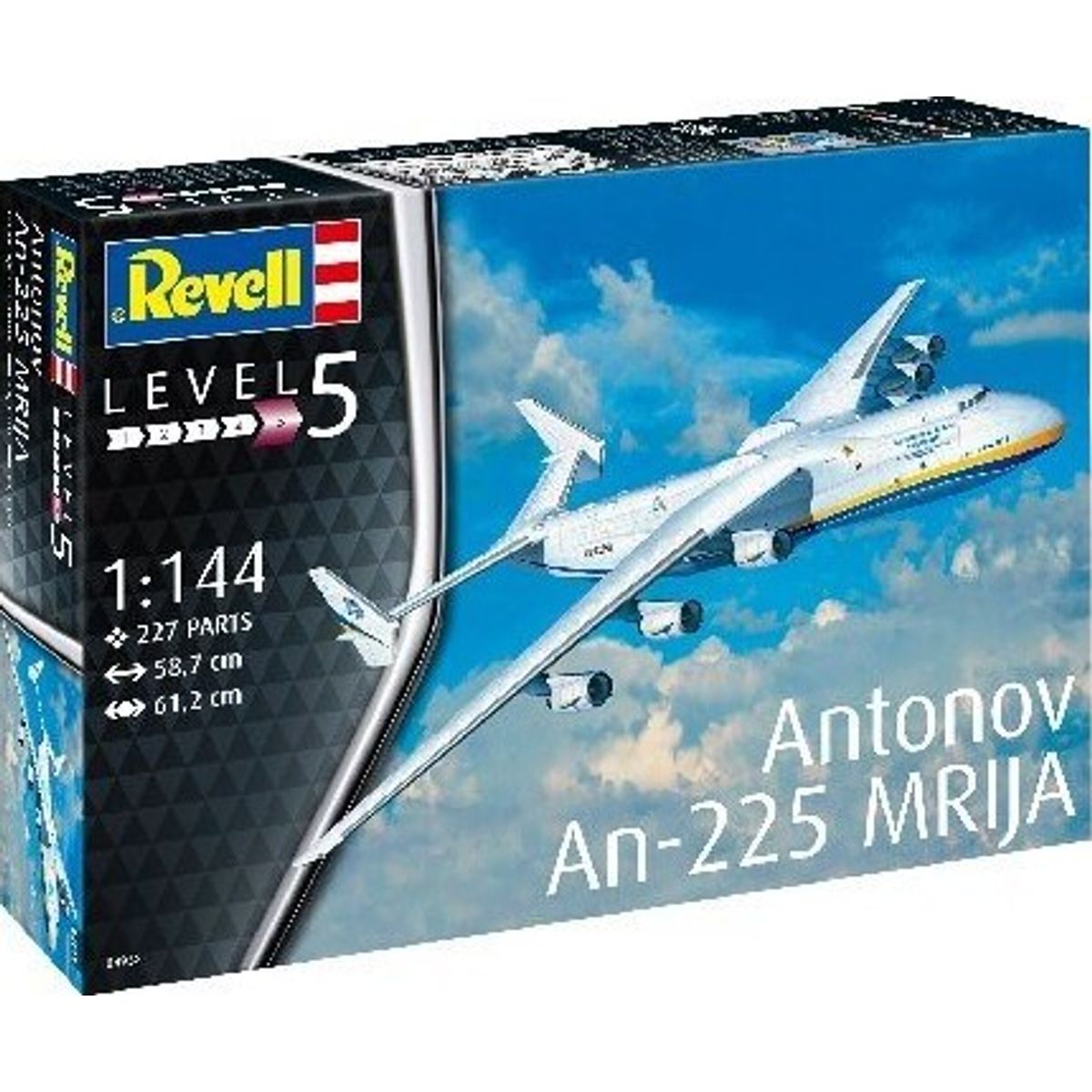 Revell - Antonov An-225 Mrija Fly Byggesæt - 1:144 - Level 5 - 04958