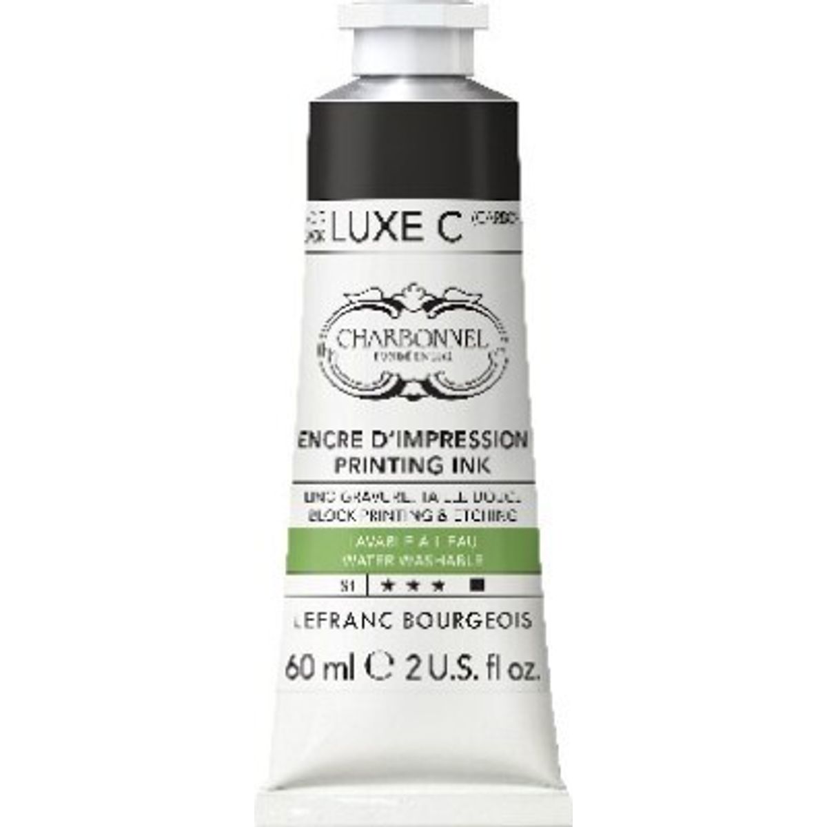 Charbonnel - Printing Ink - Black Luxe C 60 Ml