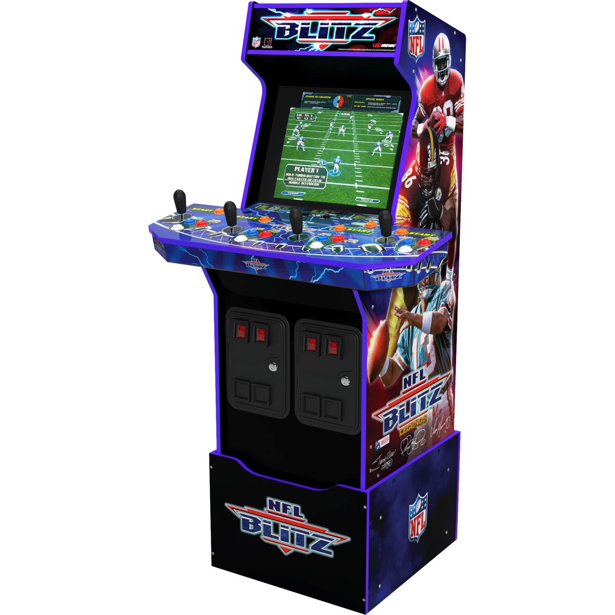 Arcade 1 Up - Nfl Blitz Legends Arkademaskine - 3 Spil