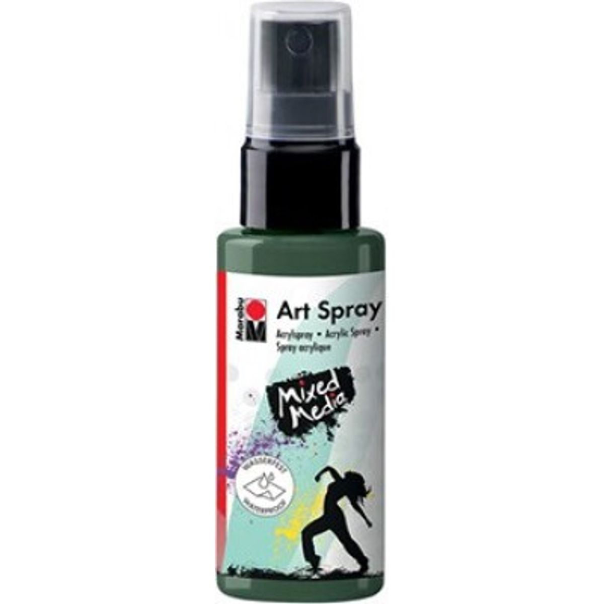 Marabu - Art Spray - Akryl Spraymaling - Khaki - 50 Ml